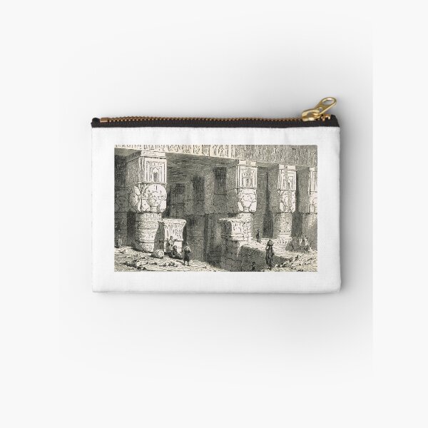 Item preview, Old engraving Dendera temple Egypt designed and sold by artfromthepast.