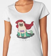 The Little Mer-Pug Women's Premium T-Shirt
