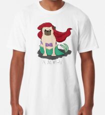 Camiseta larga El pequeño Mer-Pug