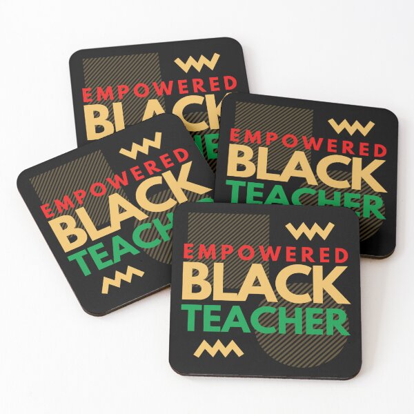 Item preview, Empowered Black Teacher - Black Female Teacher, Black Girl Magic, Melanin, Black Educator, Black Professor designed and sold by jadedscientist.