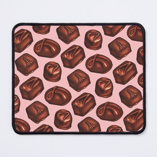 Item preview, Chocolate Box Chocolate Pattern - Pink designed and sold by Kelly  Gilleran.