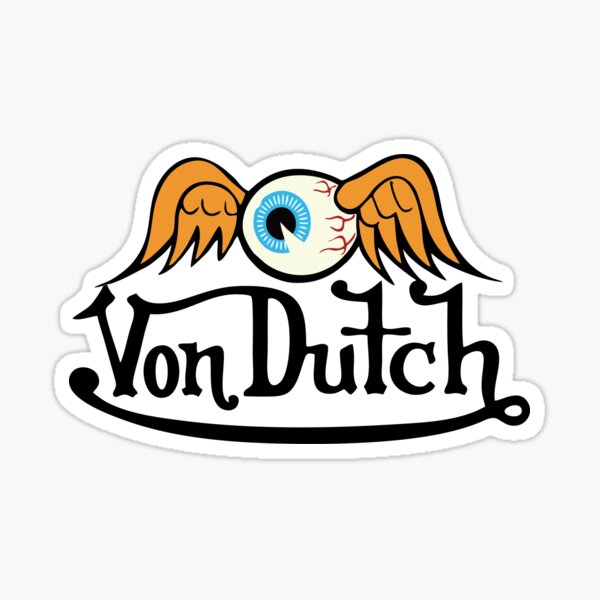 Von Dutch Logo Sticker For Sale By Neomaspin55 Redbubble 