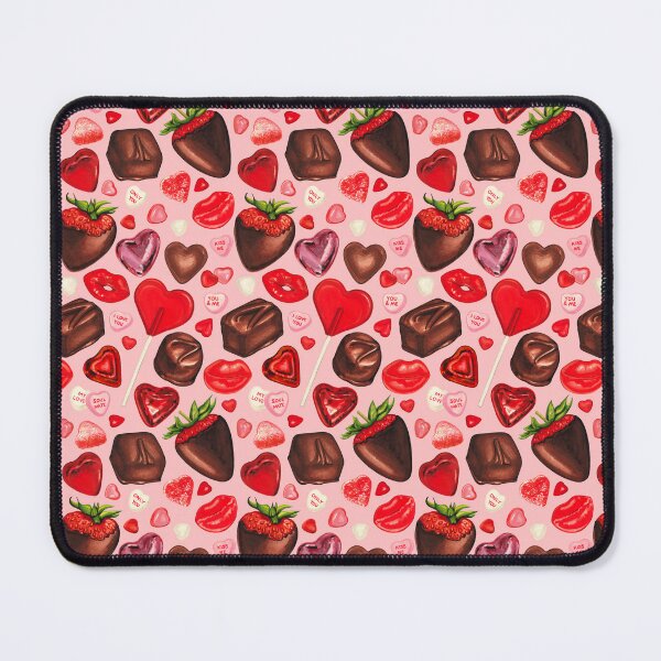 Item preview,  Valentine's Day Candy Pattern - Pink designed and sold by Kelly  Gilleran.