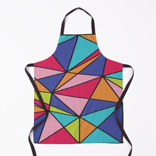 Item preview, Colorful Triangles Mosaic Geometric Pattern designed and sold by Anna Lemos.