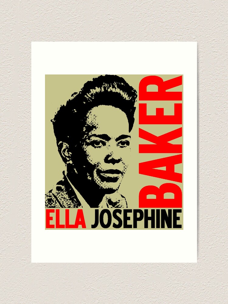 "ELLA BAKER" Art Print for Sale by IMPACTEES Redbubble