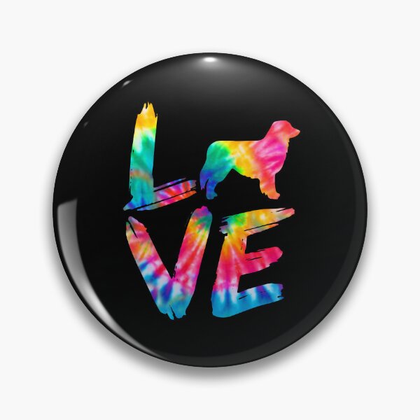 Artikelvorschau, Australian Shepherd Dog Love Tie Dye Design entworfen und verkauft von rafaeltto.