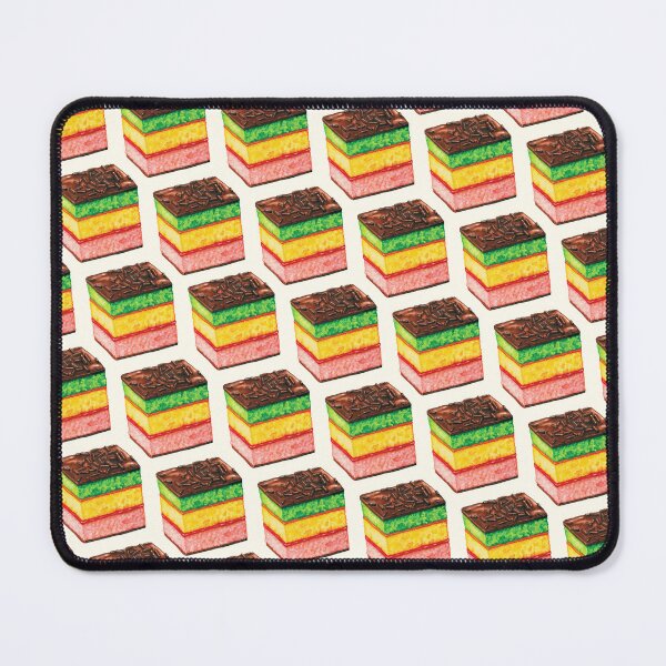 Item preview, Italian Rainbow Cookie Pattern - White designed and sold by Kelly  Gilleran.