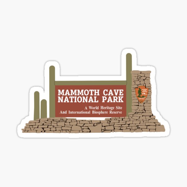 Item preview, Mammoth Cave National Park Sign designed and sold by chrislor3.