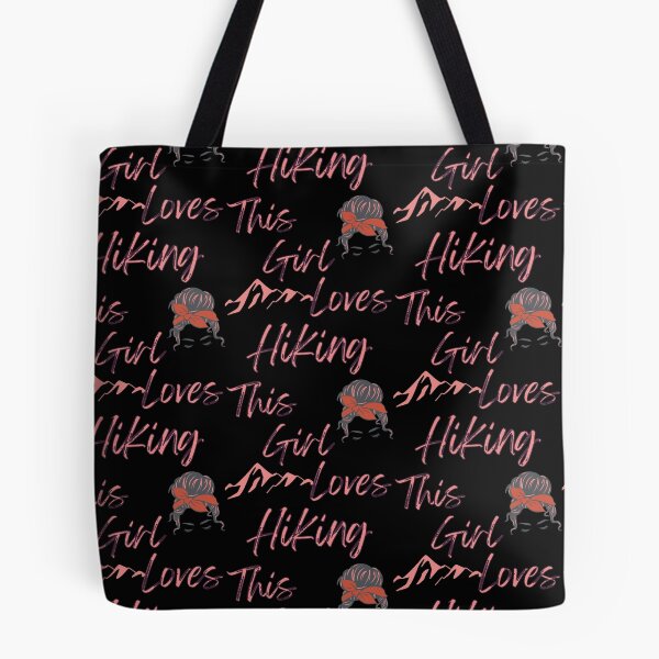 Item preview, This Girl Loves Hiking,Girl Hiker,Hiking Woman  designed and sold by Rally-Girl.