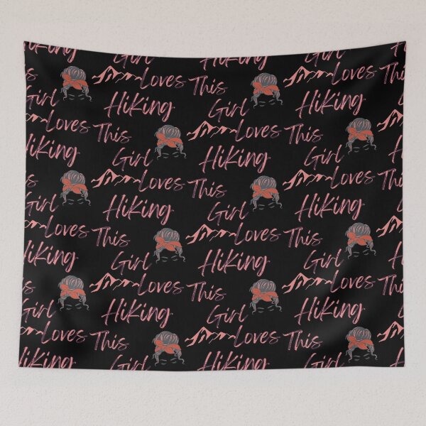Item preview, This Girl Loves Hiking,Girl Hiker,Hiking Woman  designed and sold by Rally-Girl.