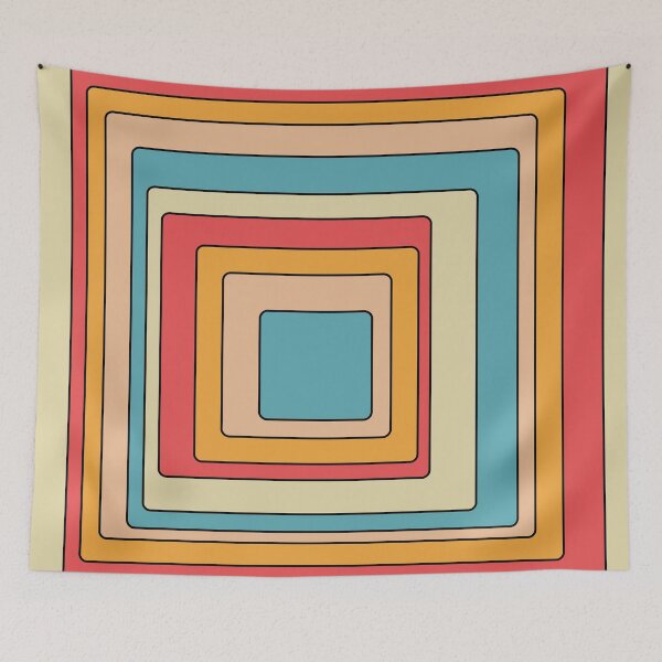 Item preview, Retro Rounded Rectangles designed and sold by Texterns.