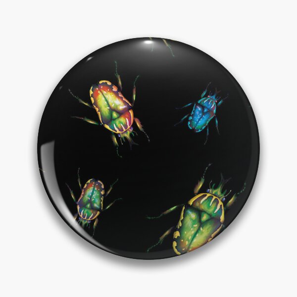 Item preview, Giant Flower Beetle Pattern designed and sold by CIllustration.