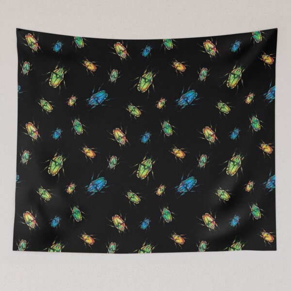Item preview, Giant Flower Beetle Pattern designed and sold by CIllustration.