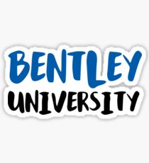 Bentley University Sticker