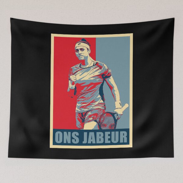 Item preview, Ons Jabeur Tennis WTA Hope designed and sold by vincedusty.