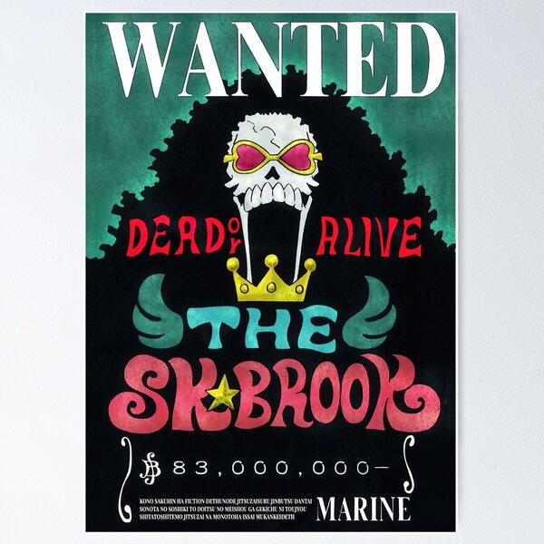 Quadro One Piece Wanted