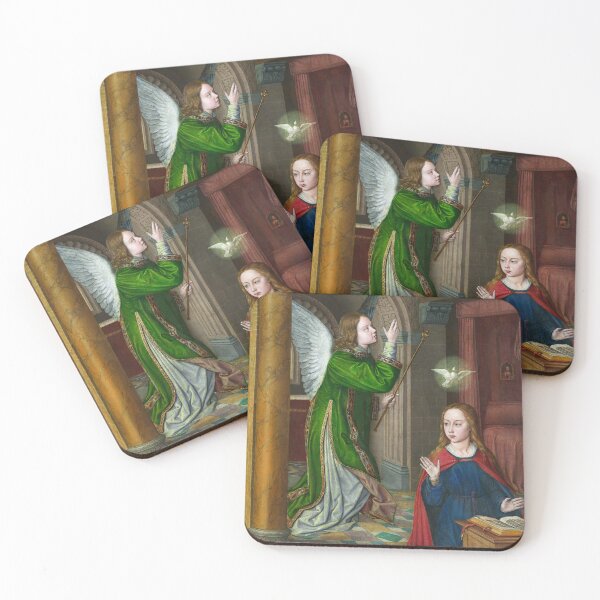 Item preview, The Annunciation | Jean Hey | 1495 Renaissance Biblical Print designed and sold by CJET.
