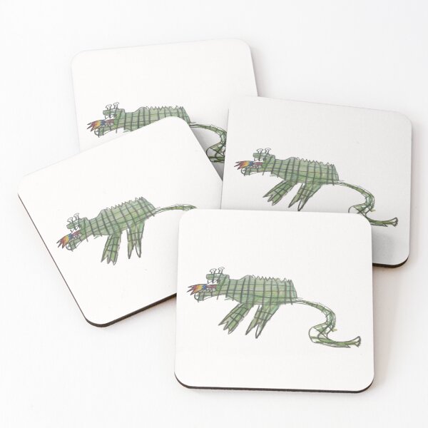 Item preview, Kids Drawn Dragon drawn by a kid designed and sold by Click-Like.