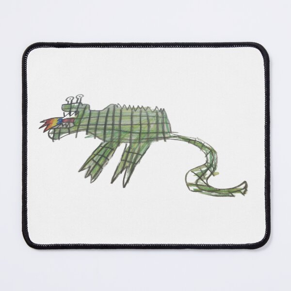 Item preview, Kids Drawn Dragon drawn by a kid designed and sold by Click-Like.