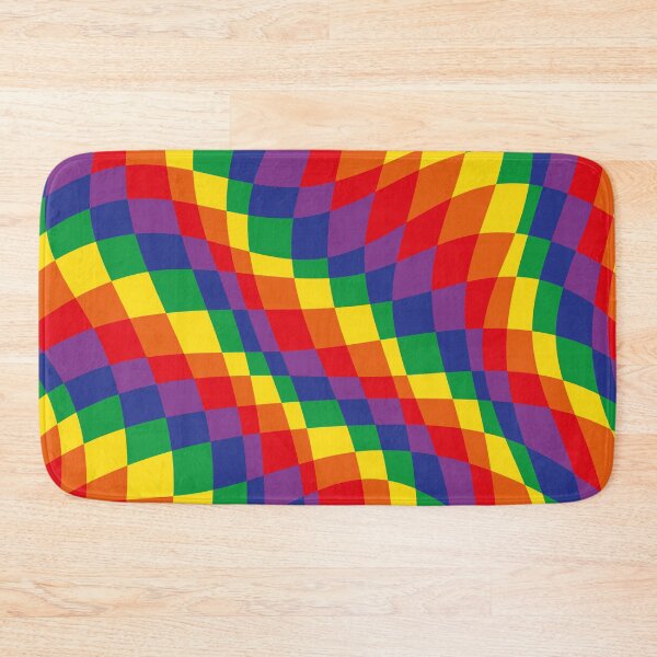 Item preview, Rainbow Checkerboard designed and sold by Texterns.