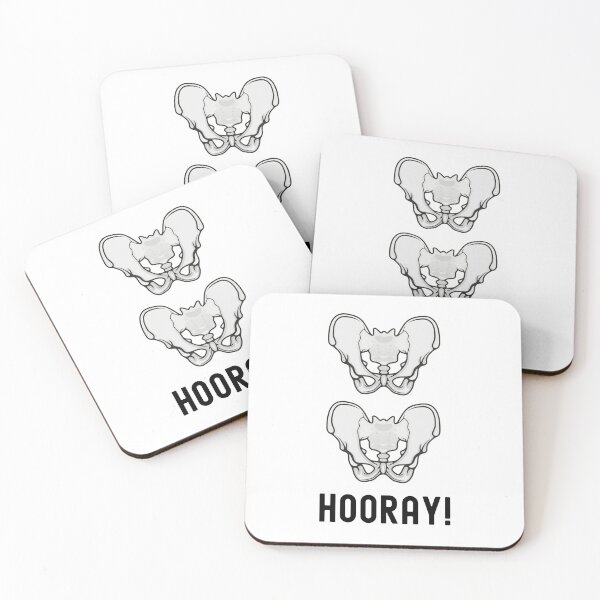 Item preview, Hip Hip Hooray! - Physical Therapist, Chiropractor, Orthopedic Surgeon, Anatomy, Physical Therapy, Funny Medical designed and sold by jadedscientist.