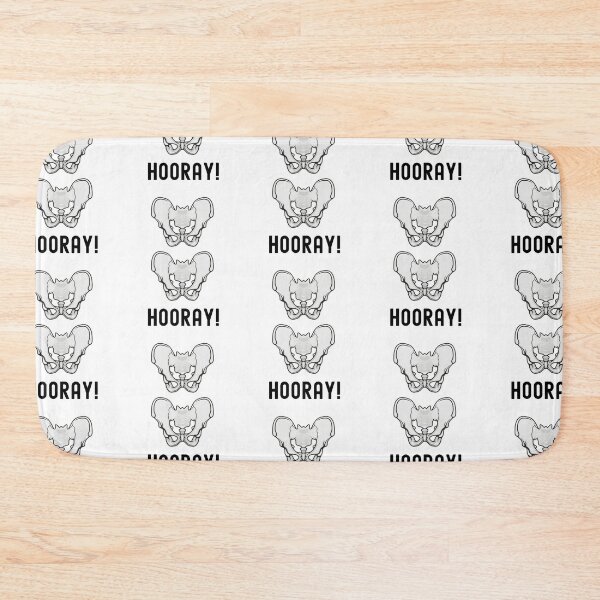Item preview, Hip Hip Hooray! - Physical Therapist, Chiropractor, Orthopedic Surgeon, Anatomy, Physical Therapy, Funny Medical designed and sold by jadedscientist.