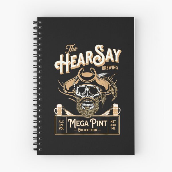 Item preview, HearSay Mega Pint Brewing Objection T-Shirt  designed and sold by Chambers-Avara.