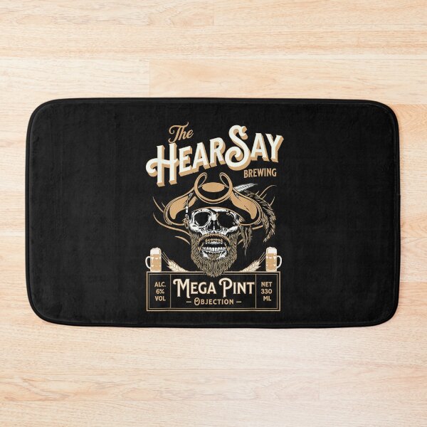 Item preview, HearSay Mega Pint Brewing Objection T-Shirt  designed and sold by Chambers-Avara.