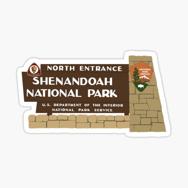 Item preview, Shenandoah National Park Sign designed and sold by chrislor3.