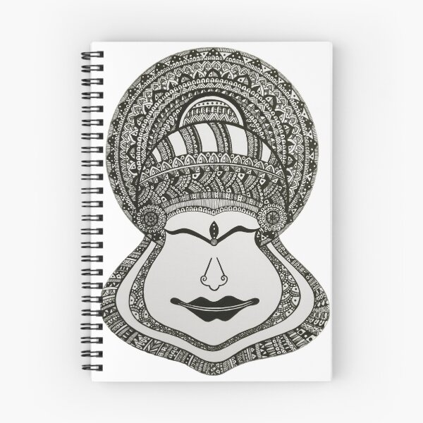 Item preview, Kathakali zentangle designed and sold by art-and-soul28.