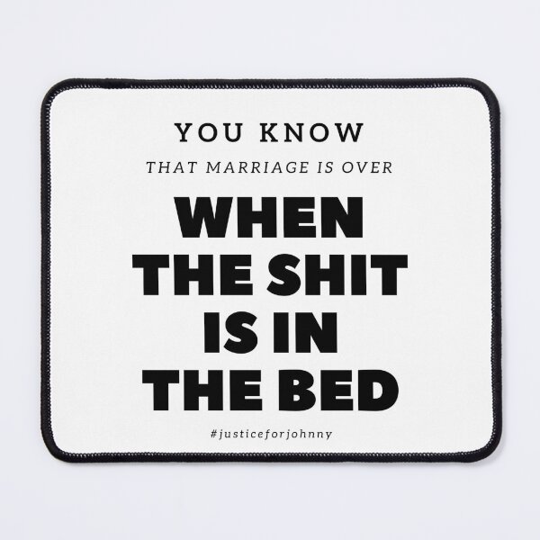 Item preview, when the shit is in the bed designed and sold by NiceSign.