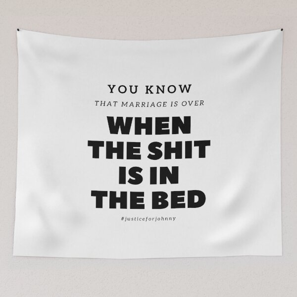 Item preview, when the shit is in the bed designed and sold by NiceSign.