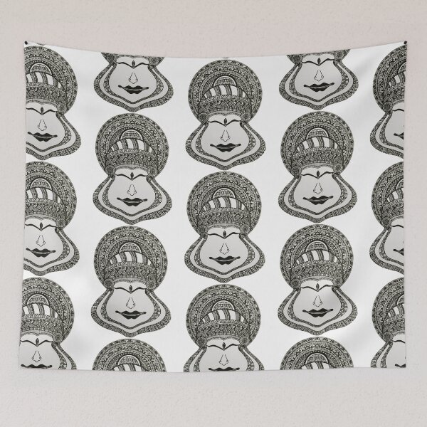 Item preview, Kathakali zentangle designed and sold by art-and-soul28.