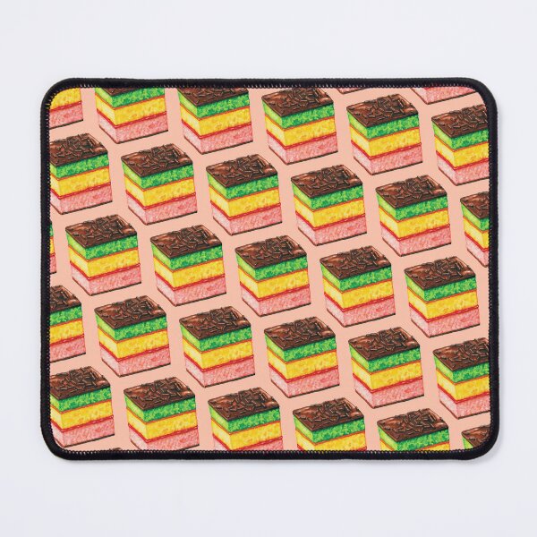Item preview, Italian Rainbow Cookie Pattern - Pink designed and sold by Kelly  Gilleran.