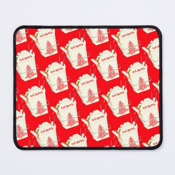Item preview, Chinese Takeout Pattern - Red designed and sold by Kelly  Gilleran.