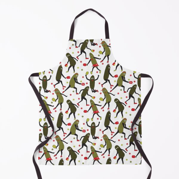 Item preview, Pickleball Pattern of Pickles Playing Pickleball designed and sold by whyitsme.