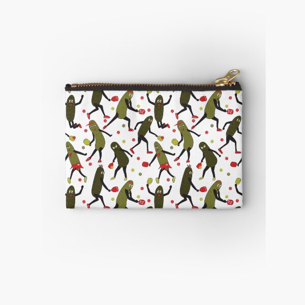 Item preview, Pickleball Pattern of Pickles Playing Pickleball designed and sold by whyitsme.