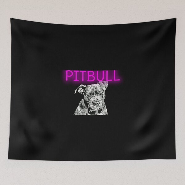 Item preview, neon pitbull designed and sold by Urbanpopart.