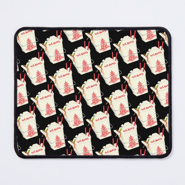 Item preview, Chinese Takeout Pattern - Black designed and sold by Kelly  Gilleran.