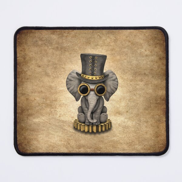 Item preview, Steampunk Baby Elephant designed and sold by JeffBartels.