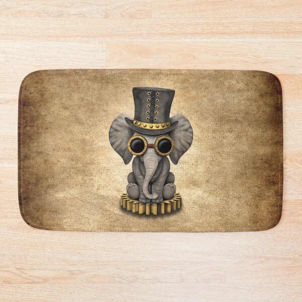 Item preview, Steampunk Baby Elephant designed and sold by JeffBartels.