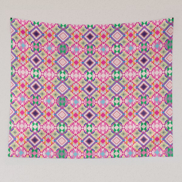Item preview, The Colorful Triangle in Seamless Pattern Design  designed and sold by MyMemoriesArts.