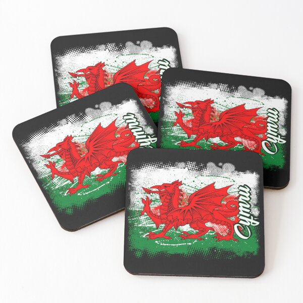 Item preview, Cool Welsh Flag Cymru designed and sold by Click-Like.