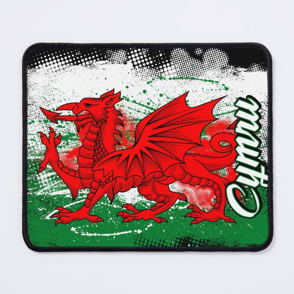 Item preview, Cool Welsh Flag Cymru designed and sold by Click-Like.