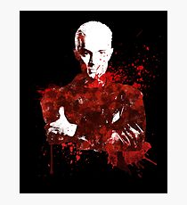 Splatter Spike Photographic Print