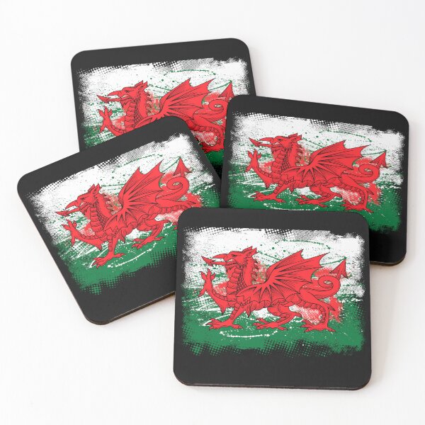 Item preview, Cool Welsh Flag Cymru designed and sold by Click-Like.