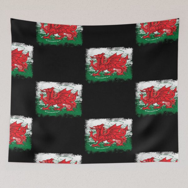 Item preview, Cool Welsh Flag Cymru designed and sold by Click-Like.