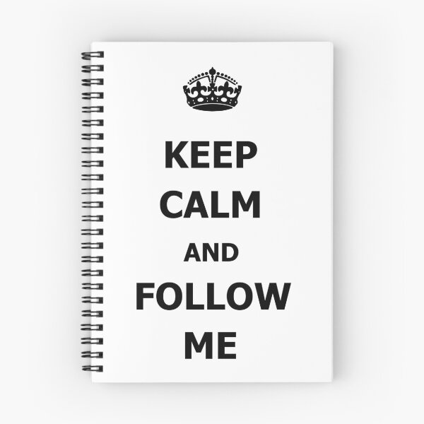 Item preview, keep calm and follow me designed and sold by AnnaVenski.