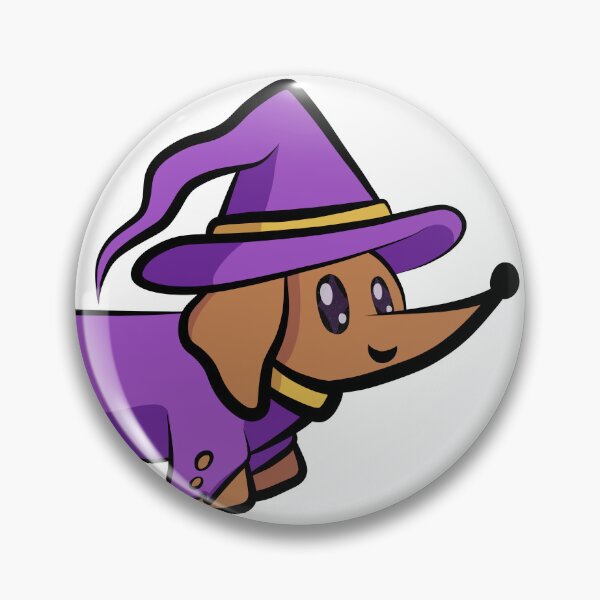 Item preview, Cute Witch Weiner Dog designed and sold by WildRose271.