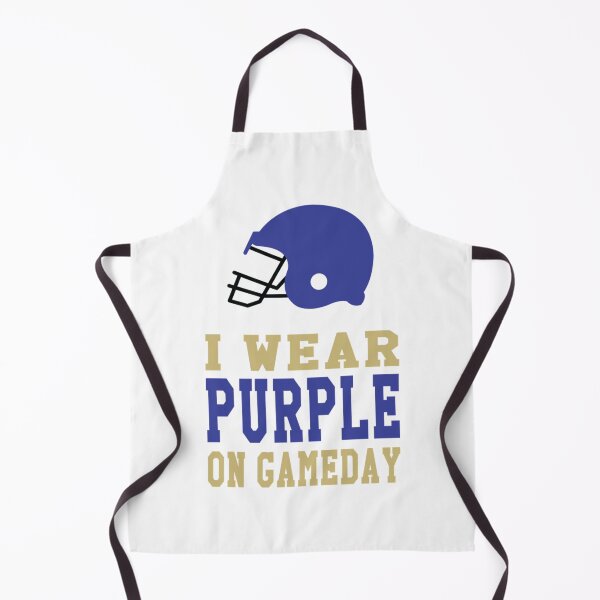 Item preview, I Wear Purple on Gameday designed and sold by StellasCosmos.